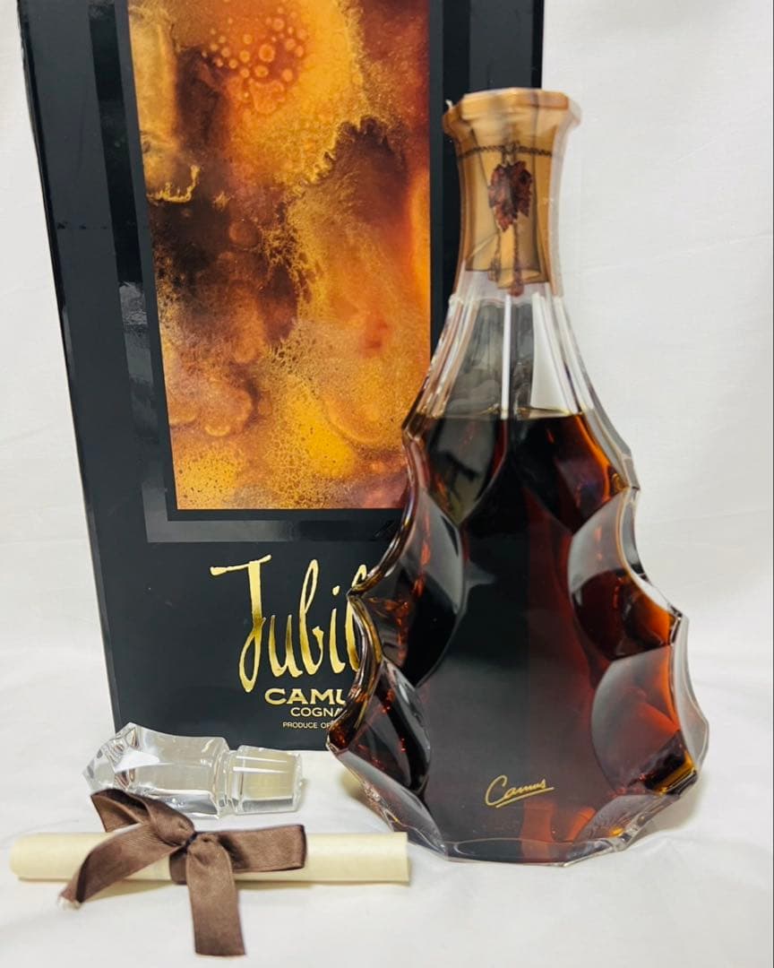 CAMUS カミュ ジュビリー バカラ クリスタル 替栓・冊子・化粧箱付！未