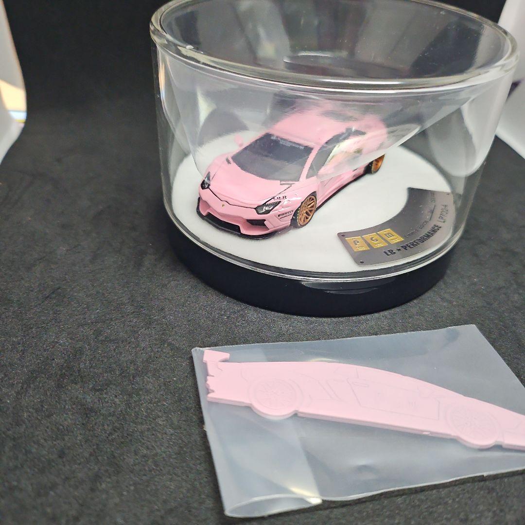 1/64 LBWK PGM ランボルギーニ アヴェンタドール LP700 ピンク