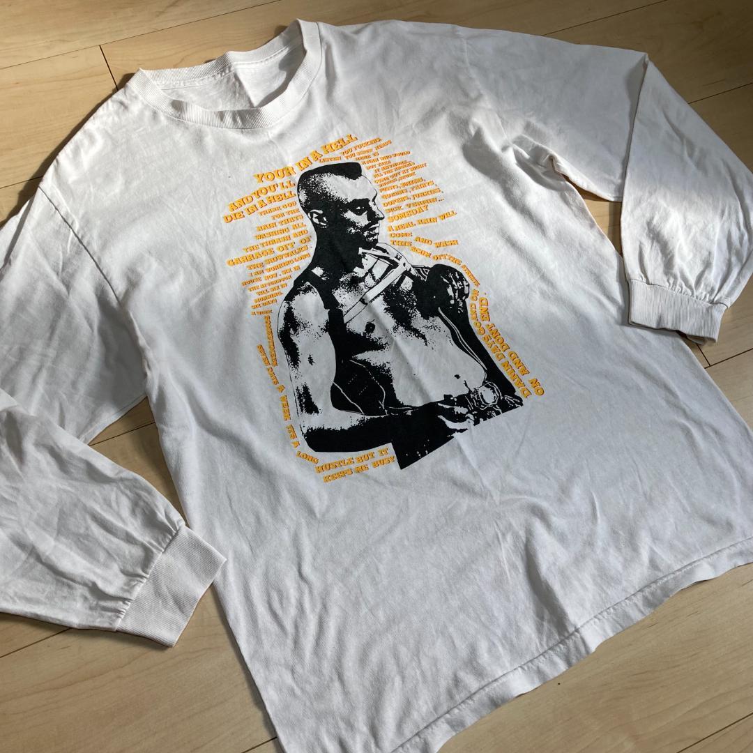 90sビンテージ タクシードライバー 映画Tシャツ ロンT 野村訓市 古着