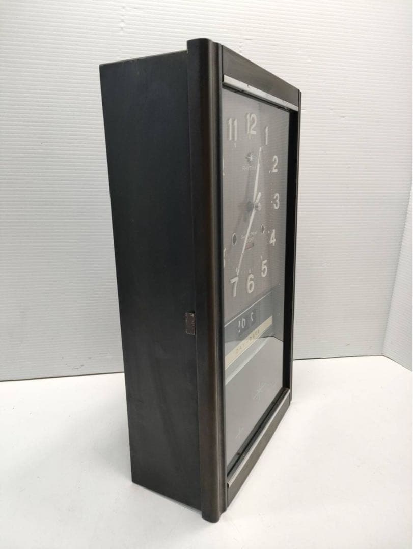 リズム時計 Super Star 30 DAY 柱時計 振り子時計 日付表示付き