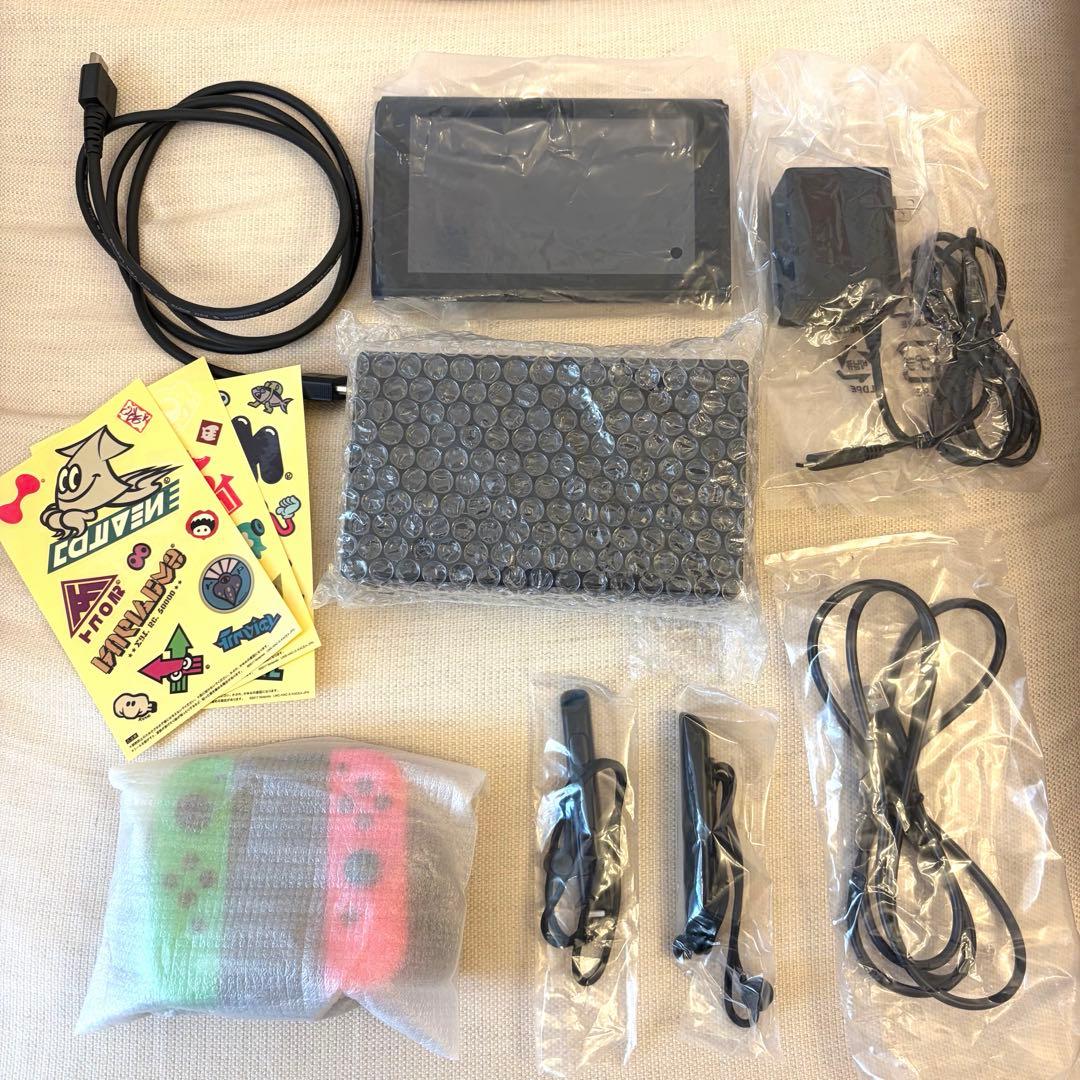 ケースおまけ付きNintendo Switch Splatoon 2セット 本体