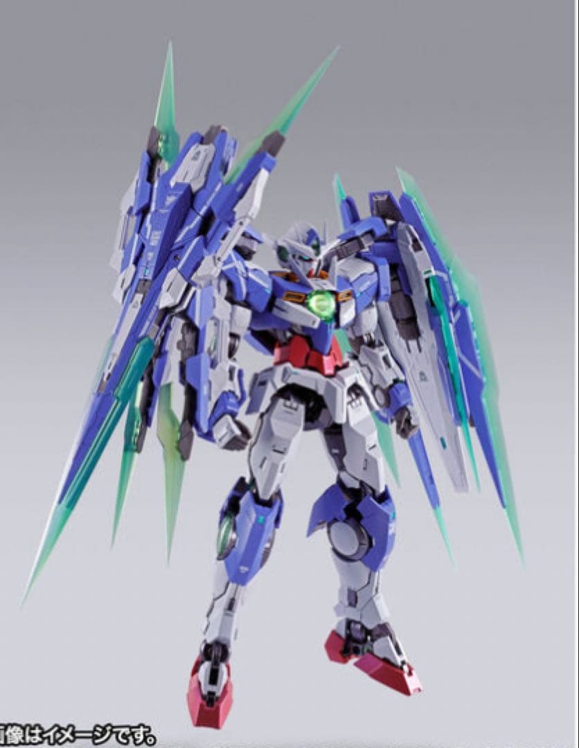 新品未開封　L BUILD ダブルオークアンタフルセイバー プチプチ梱包