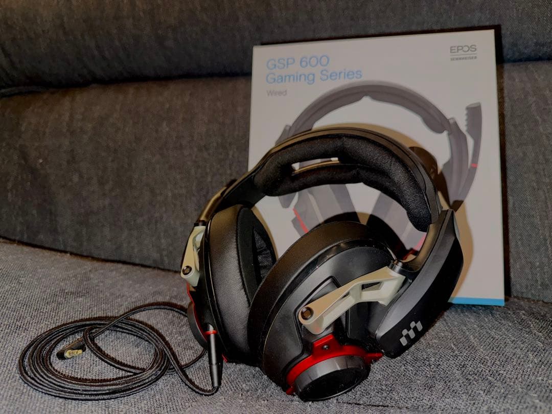 EPOS GSP 600 ゲーミングヘッドセット 箱あり ゼンハイザー GSP 600 レビュー】最高クラスの音質による定位と圧倒的