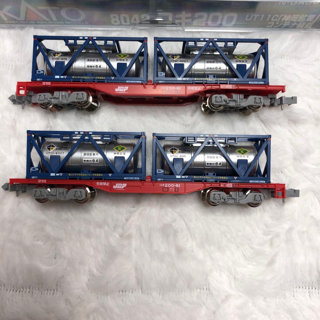 KATO 8042 コキ200 UT11C「神岡鉱業」コンテナ搭載 2両セット