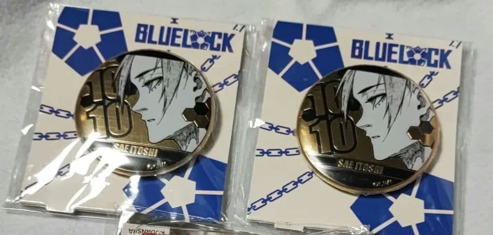 ブルーロック糸師冴誕生日バースデイメタル缶バッジ