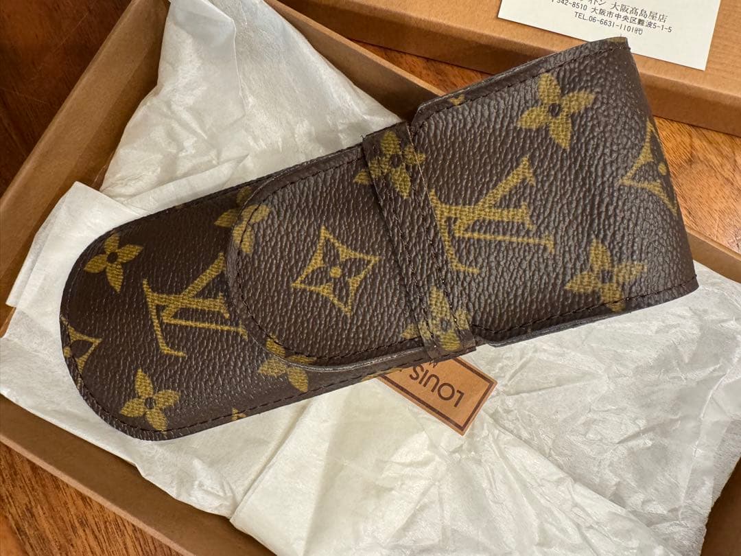 Louis Vuitton モノグラム レザーペンケース LOUIS VUITTONルイ