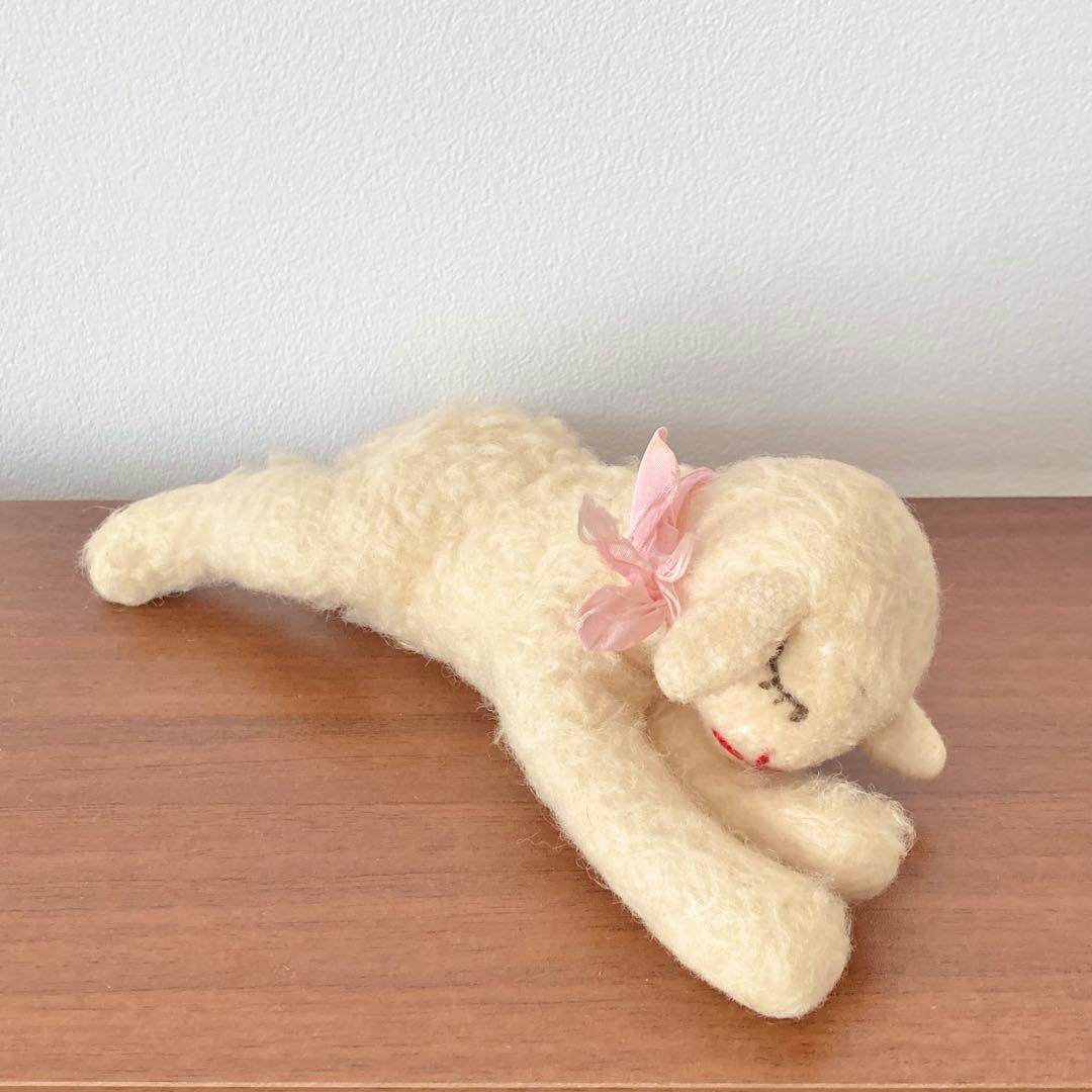 オールドシュタイフ　お眠りラミー　ひつじ　シュタイフ　ぬいぐるみ　ヴィンテージ ヴィンテージ シュタイフ お眠りひつじ FloppyLamby | ぷちアンティーク