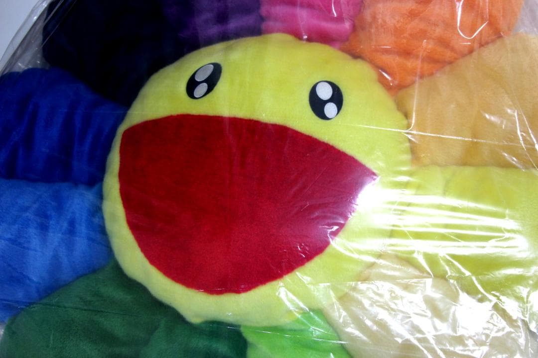 【毎日値下げ】村上隆 カイカイキキ 1m フラワークッション 特大 未使用タグ付