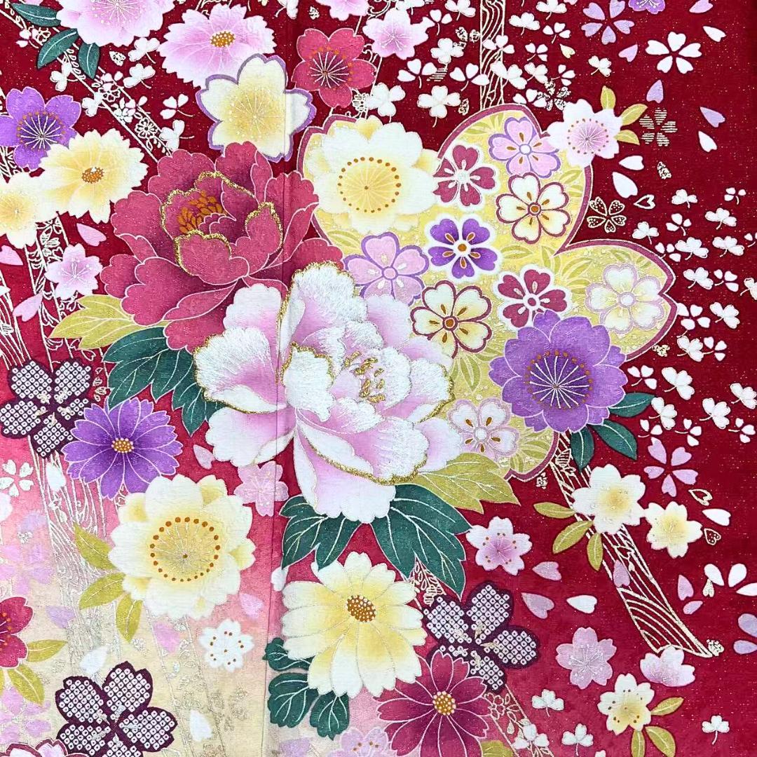 ≪早い者勝ち≫【お得品】 振袖セット 成人式 正絹 振袖 花柄