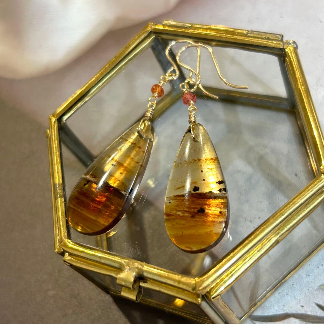 専用✳︎2点おまとめ あこや真珠フラワーカービング 14kgf 天然石