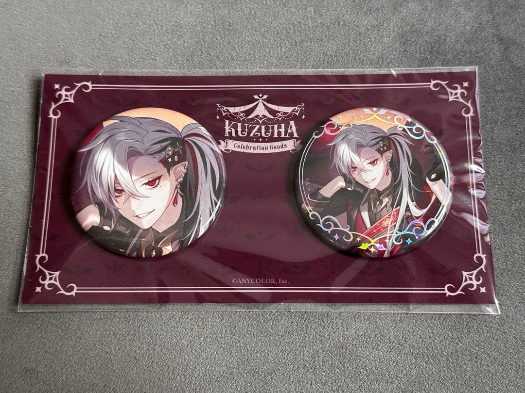 Kuzuha Celebration Goods 缶バッジ 葛葉 - メルカリ