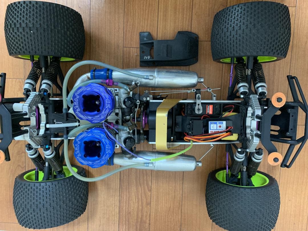 HPI サベージ ツインエンジンOS MAX-VG30 x2基