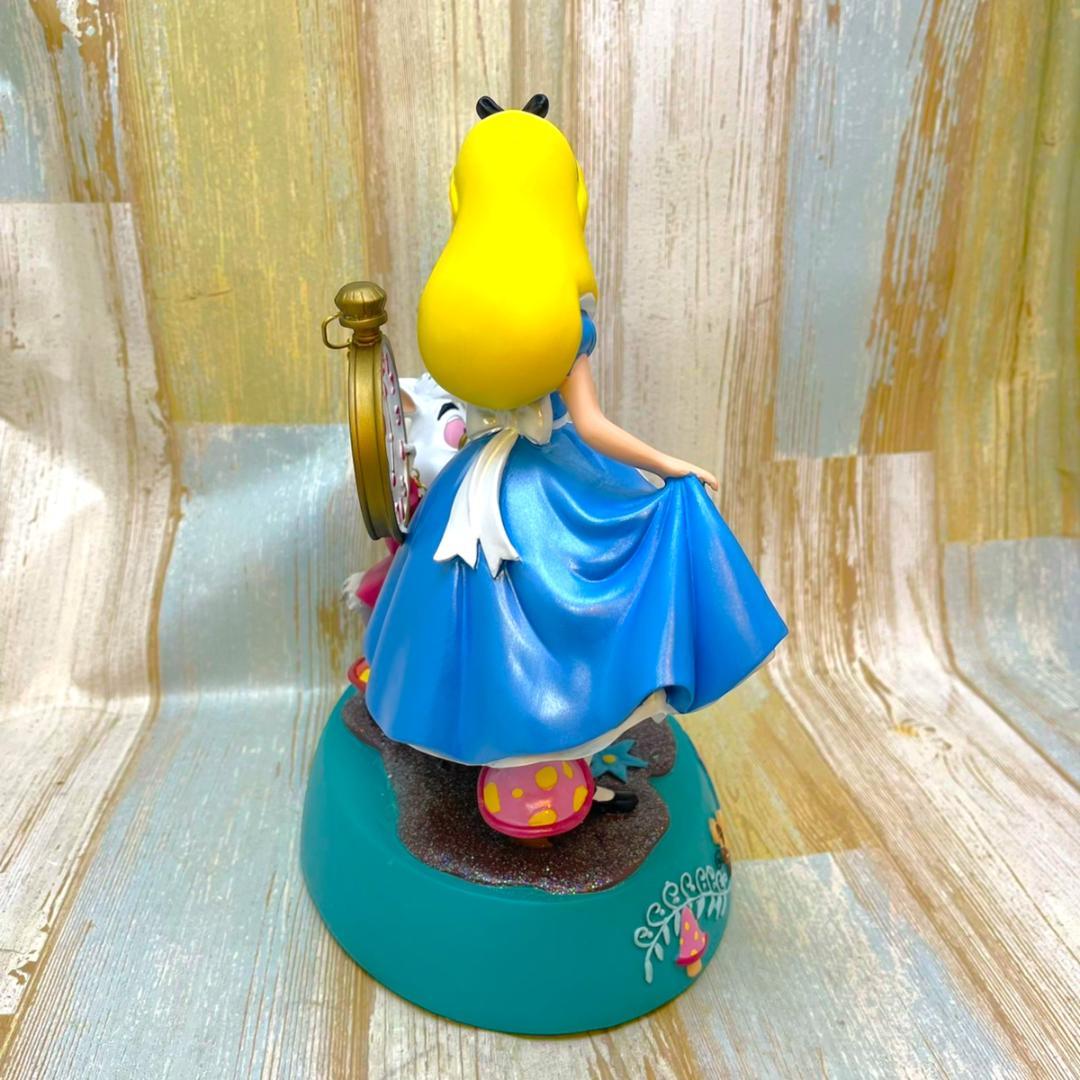 激レア★不思議の国のアリス Alice 白うさぎ 時計 ビッグフィギュア