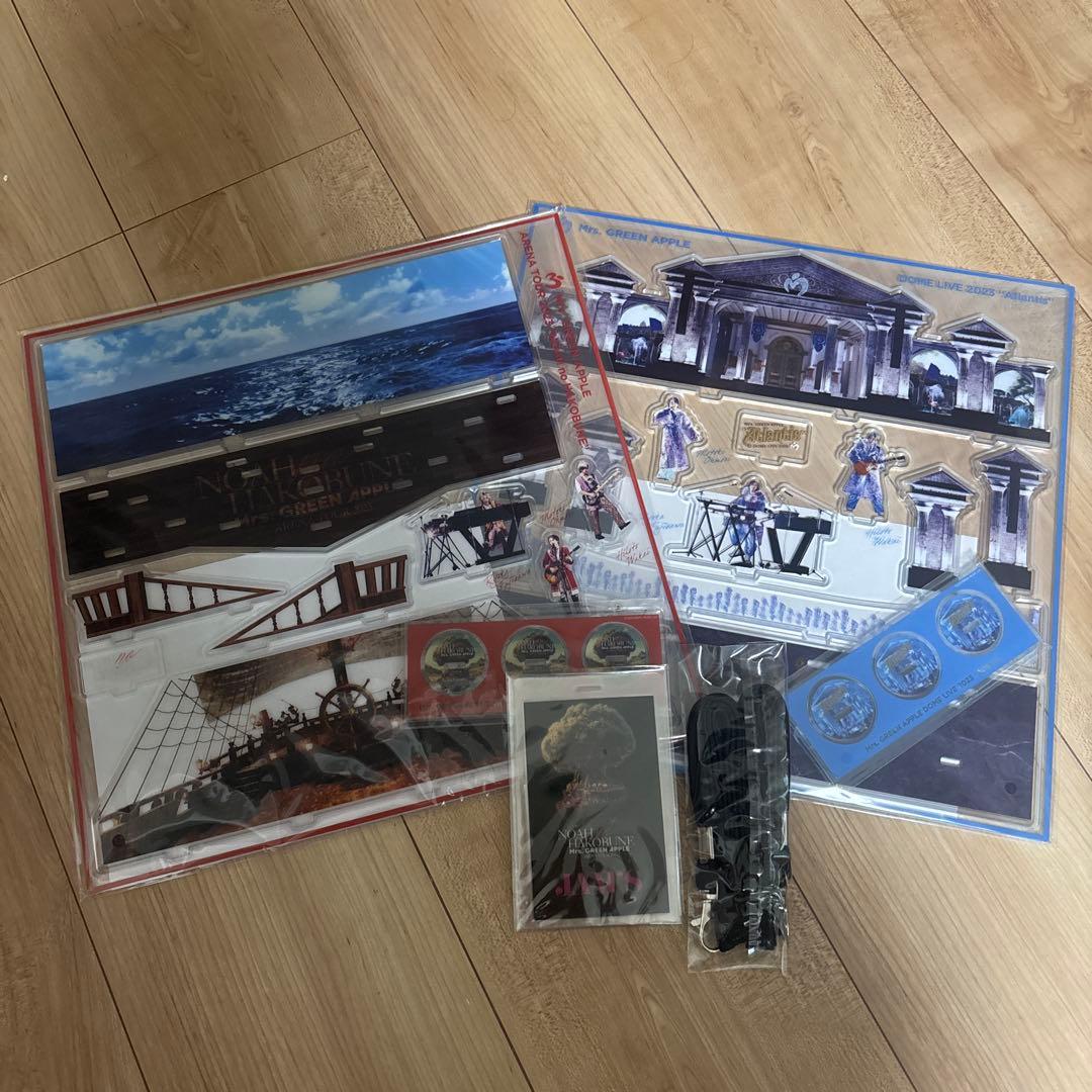 BOX付Atlantis & NOAH生産限定 ジオラマセット.スタッフパス２種