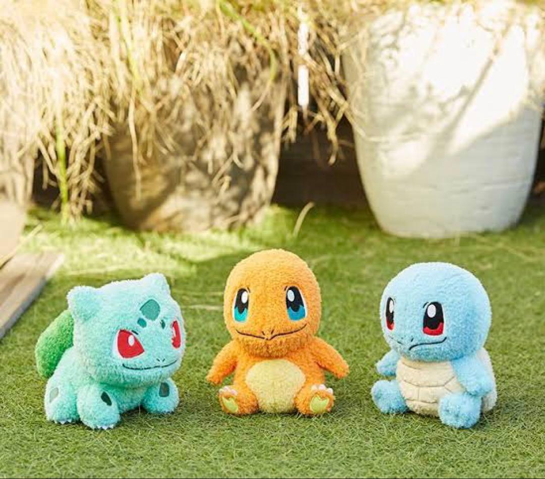 ひな　もこもこぷち ぬいぐるみ 御三家3体セット セキグチ製 タグ付