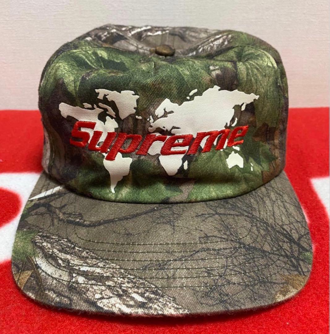 超希少！supreme cap キャップ 迷彩 - メルカリ