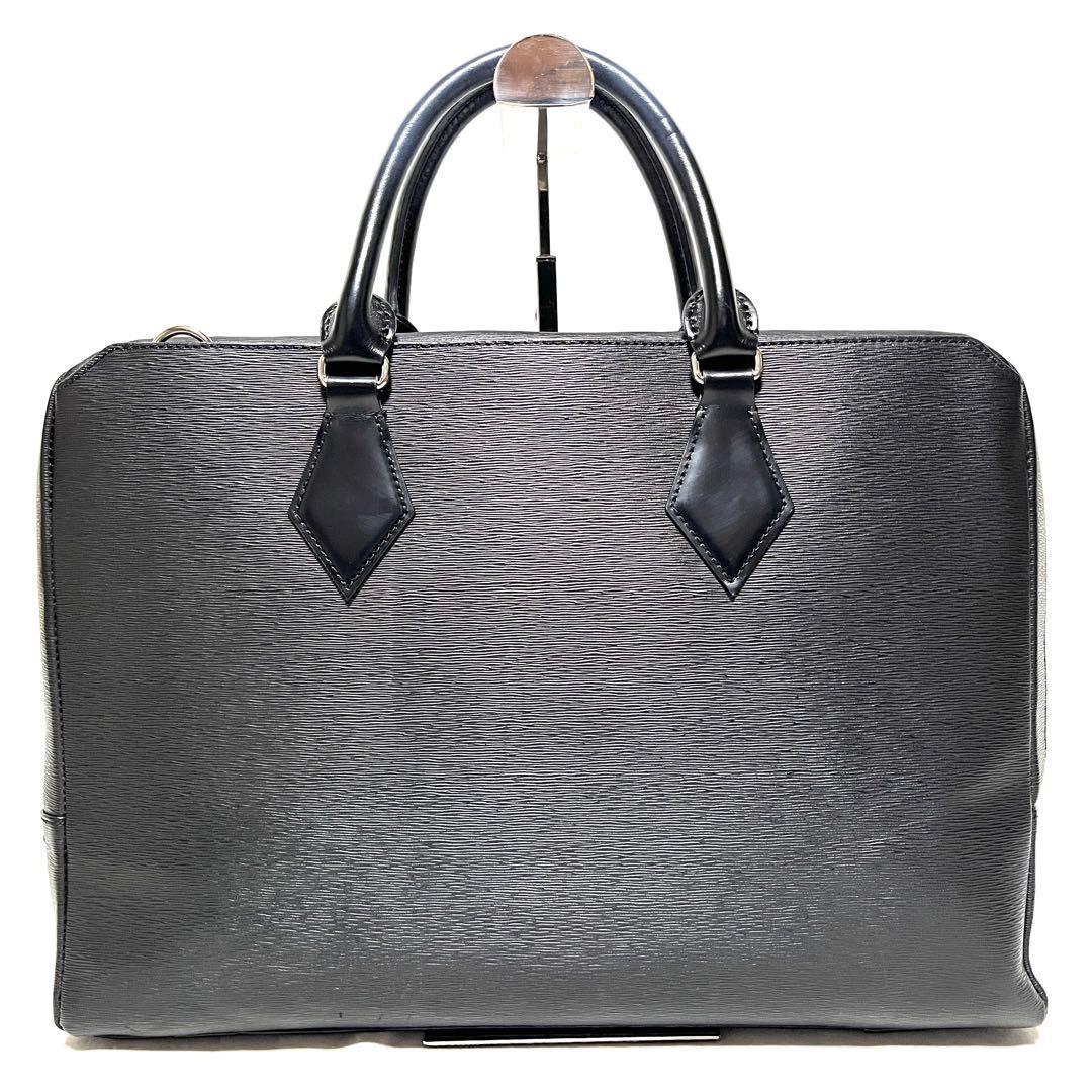 ★VIVIENNE WESTWOOD★2way レザーショルダーバッグ★黒★