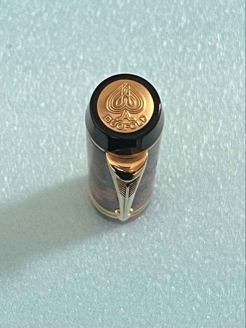 希少】パーカー デュオフォールド センテニアル チェックアンバーGT