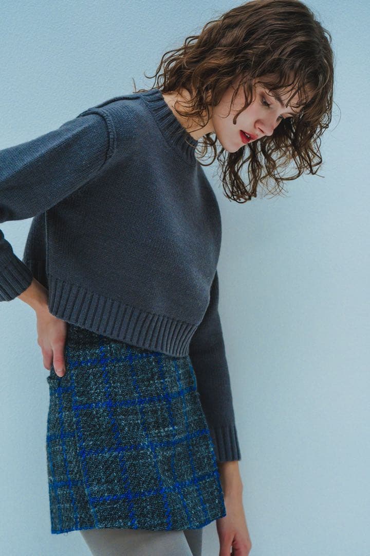 シェリエGraph check wrap culottes キュロット