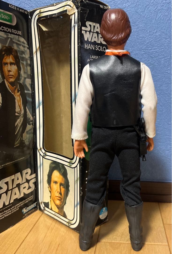 スターウォーズ　オールド　ケナー　ラージ　ハン　ソロ　箱有り