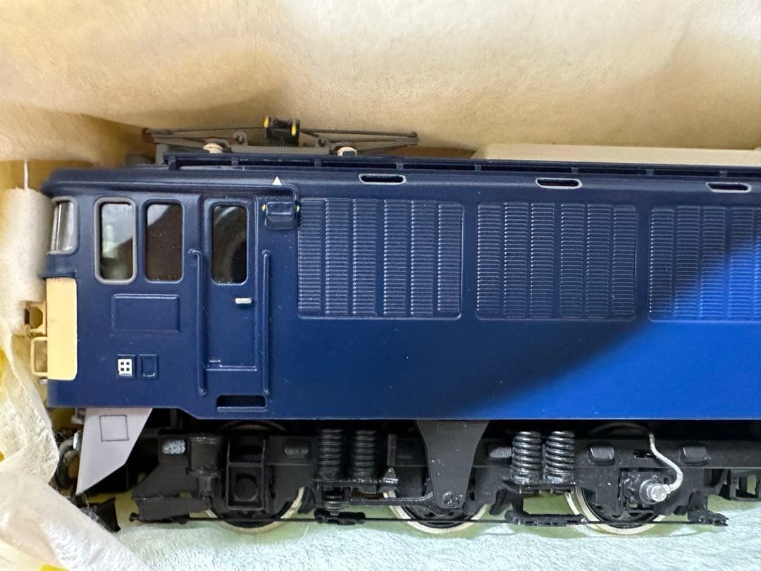 旧国鉄・JREF62形 エンドウ 直流電気機関車 EF62 真鍮製 Cアンテナ付き2012