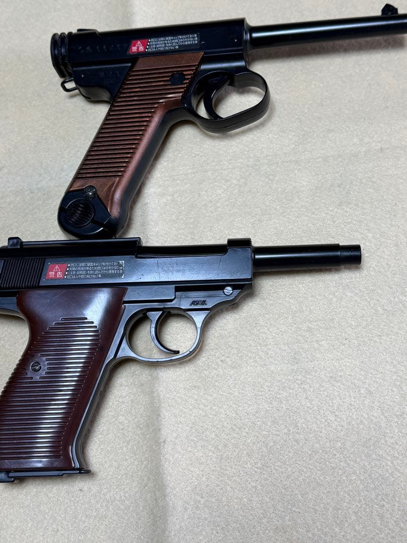 東京マルイ ワルサー Walther P38 2丁セットで 十四年式もあります