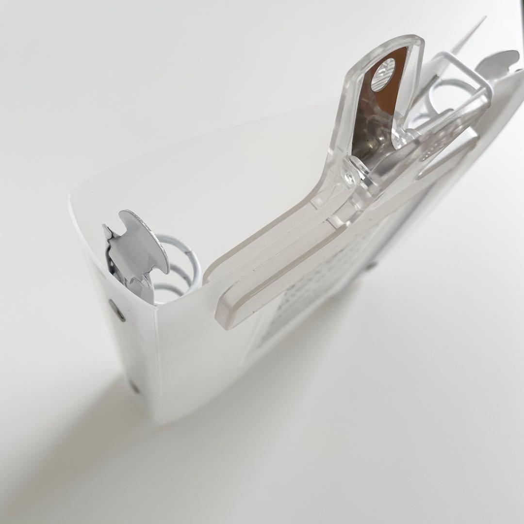 ゆみ　韓国　貯金　バインダー　リフィル　ダブルリングバインダー　白　6 黒