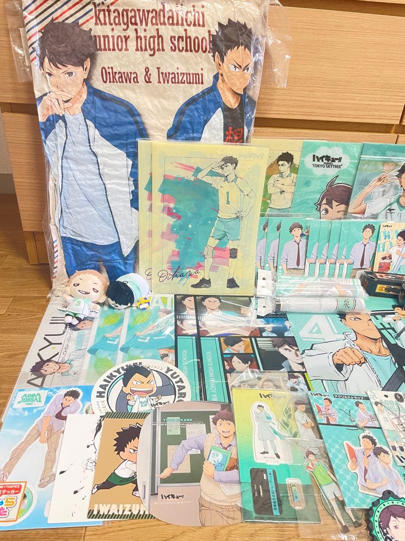 ハイキュー 青葉城西 青城 まとめ売り 缶バッジ アクスタ アクキー