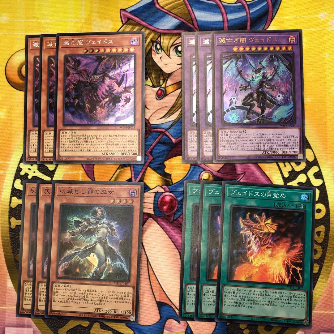 遊戯王【灰滅】デッキ ヴェイドス スリーブ付