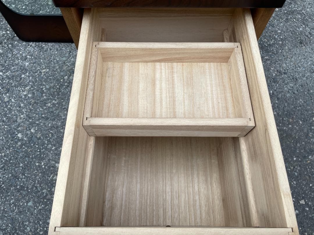 ☆引取価格☆ 昭和 レトロ 家具 ドレッサー 日本板硝子 ハイミラー 化粧台