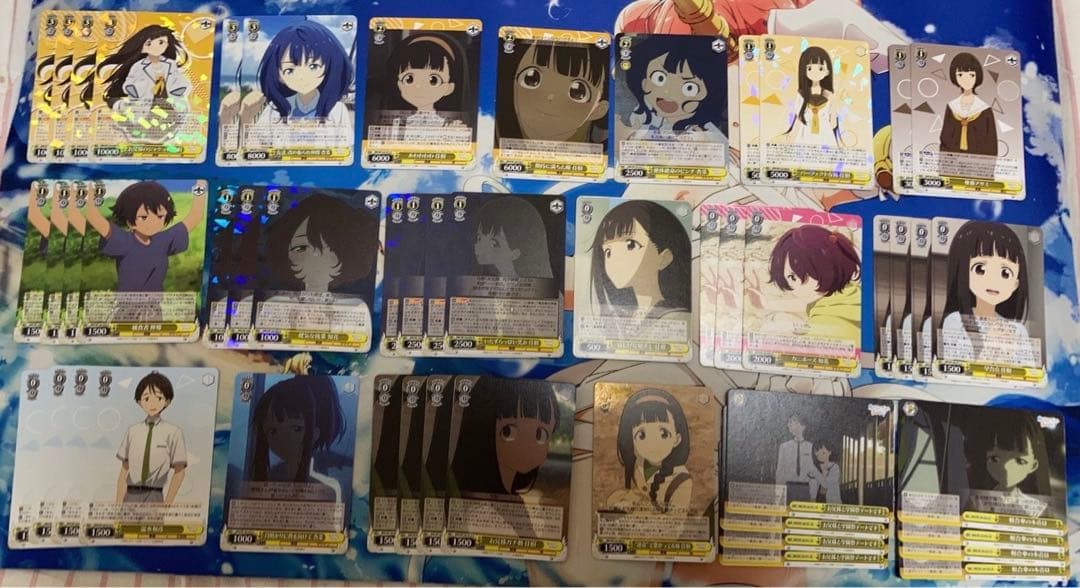 ヴァイスシュヴァルツ 負けイン デッキ4種セット