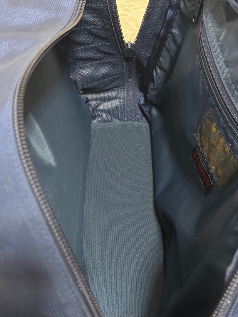 美品BRIEFING BEAMS PLUS / 別注 3WAY BAG NAVY