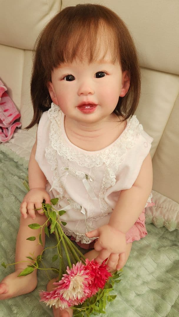 本物みたいな赤ちゃん人形☆Teegan by Pinglauリボーンドール