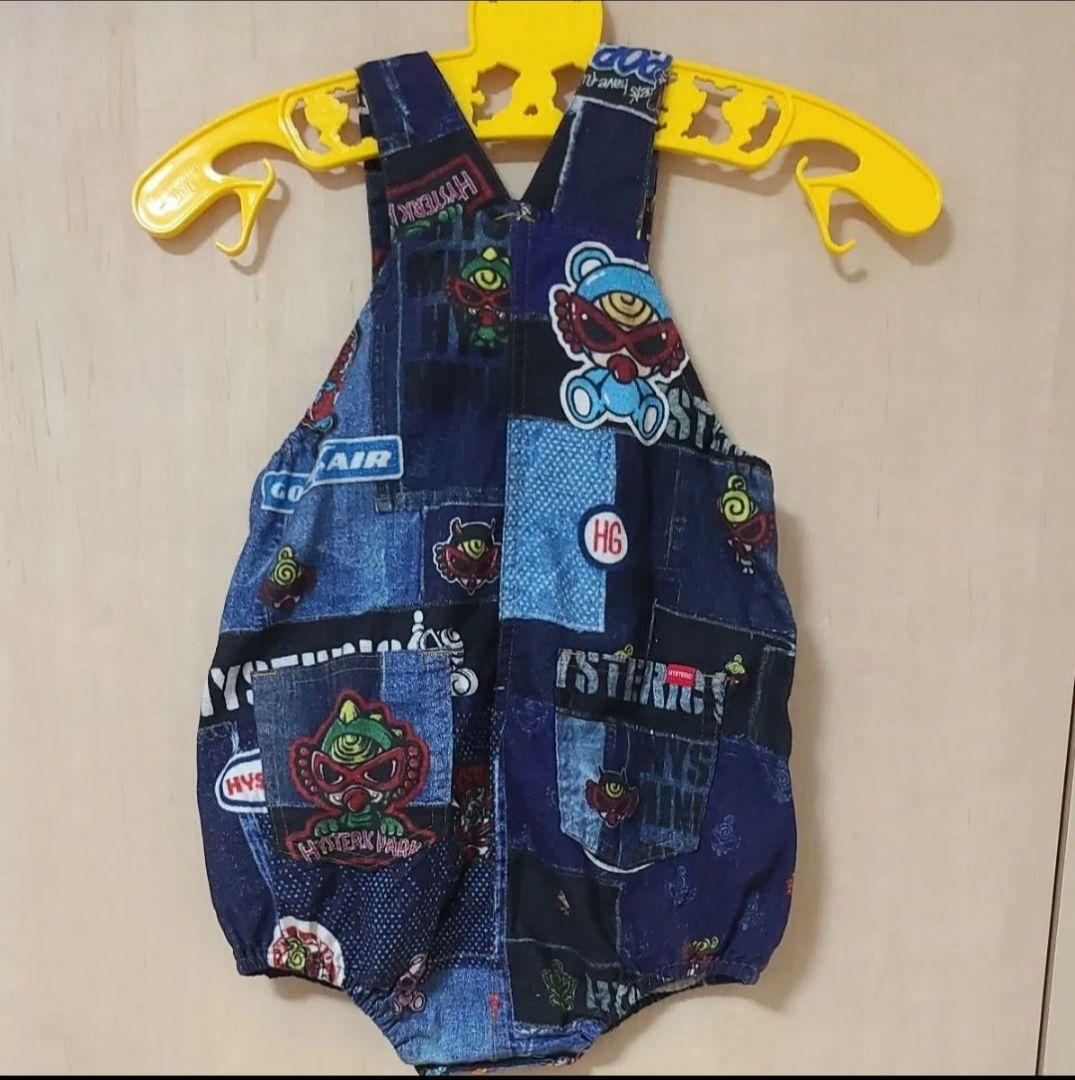 ヒステリックミニ★パッチワークダルマオール×新品タグ×M(90)