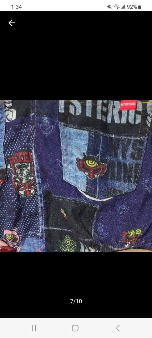 ヒステリックミニ★パッチワークダルマオール×新品タグ×M(90)