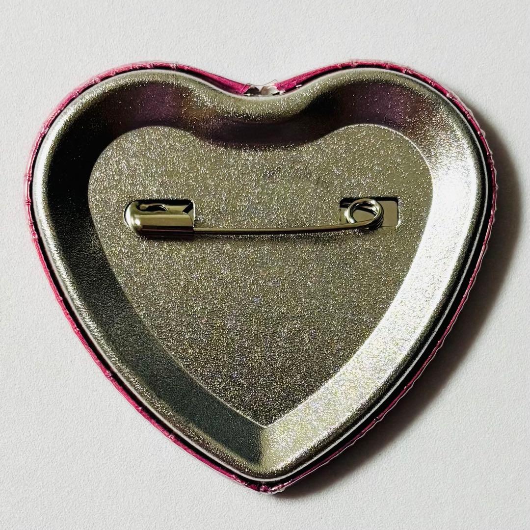 ダンガンロンパ ナンジャタウン テレ顔 照れ顔 ハート缶バッジ 七海千秋