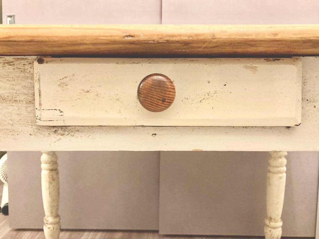 アンティーク ダイニングテーブル ペニーワイズ シャビーシック