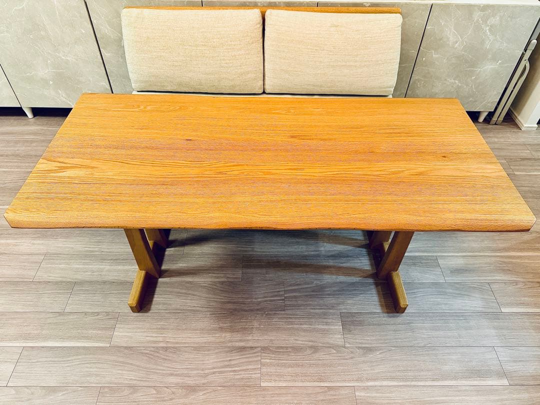 ニトリ リビングダイニングテーブル(オークエスト15085 NA) 150cm