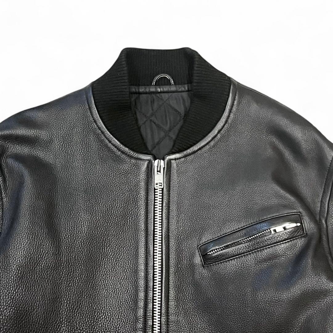 COMME des GARCONS HOMME AD1990 レザーブルゾン