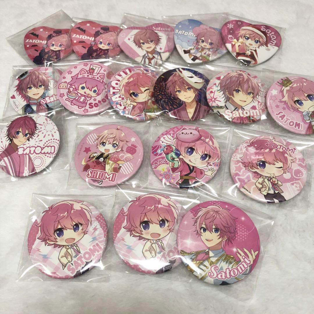 バラ売り】すとぷり 缶バッジ 莉犬るぅとさとみジェルななもり - メルカリ