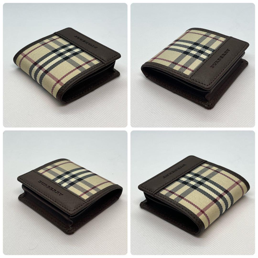 【極美品】 BURBERRY バーバリー ノバチェック ケース 小銭入れ