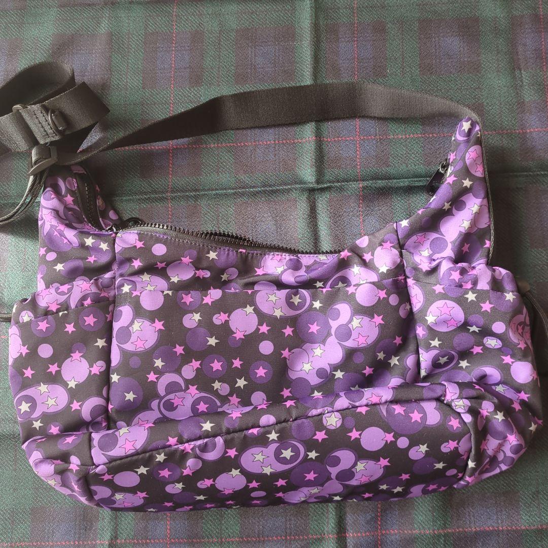 ANNA SUI 紫色 ショルダーバッグ