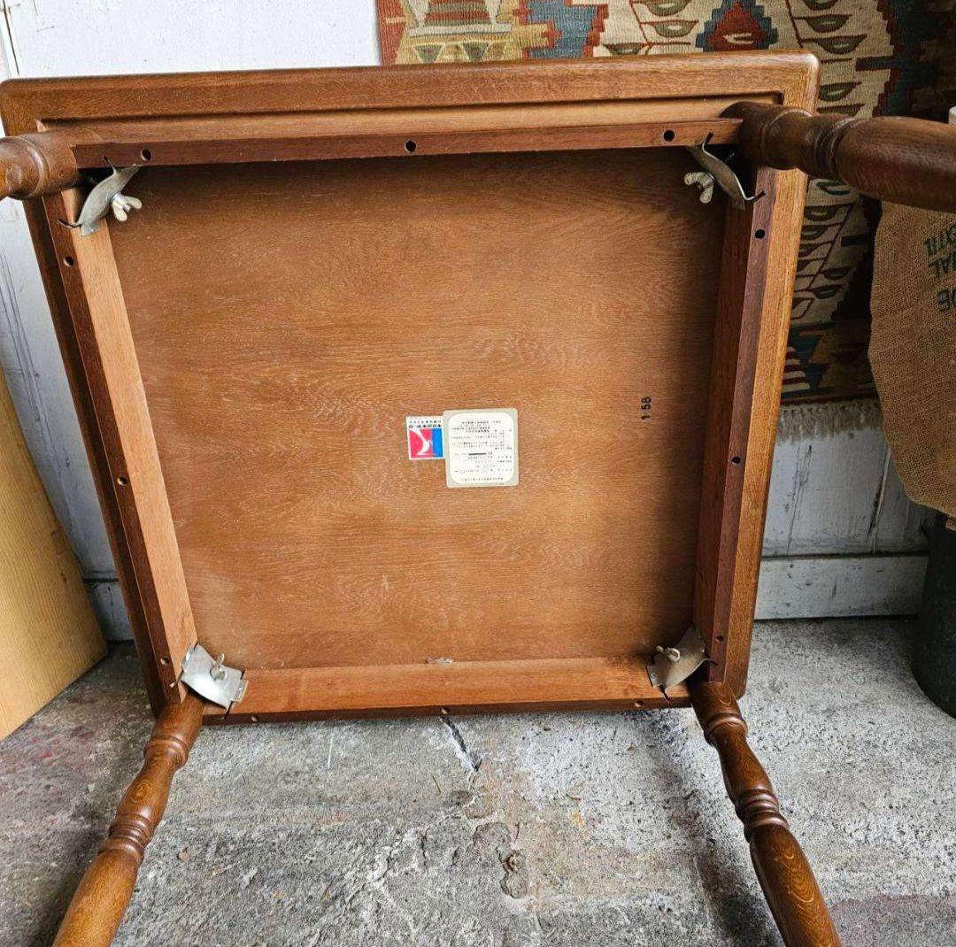 木製 キツツキマーク ダイニングテーブル ヴィンテージ