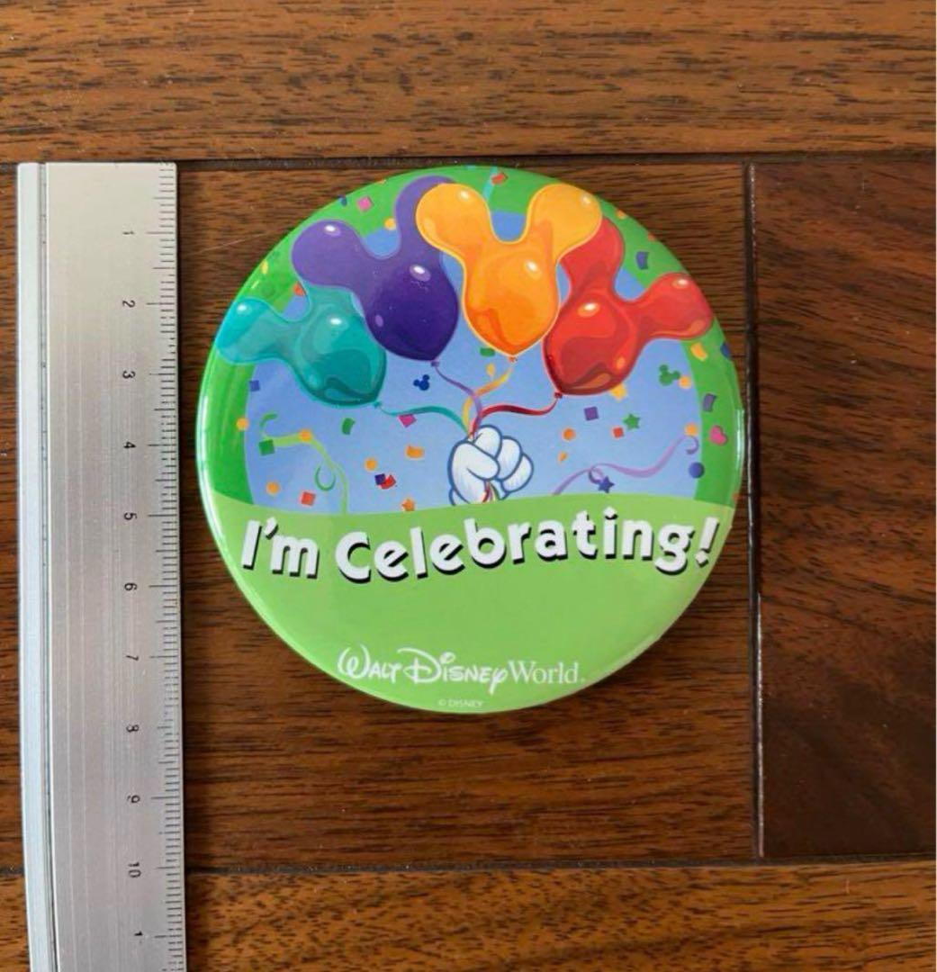 【限定】ディズニーワールド フロリダ 缶バッチ 6個　セット