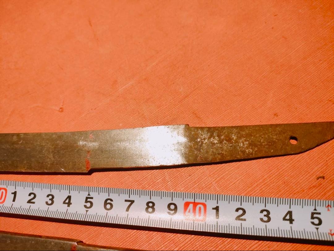 残欠刀 合法サイズに切断済 三品 アウトドア 工作用 研ぎの練習