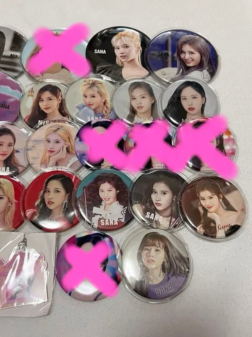 TWICE ダヒョン 缶バッジ サナ ナヨン