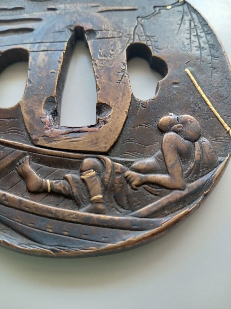 鐔（鍔）　〈特別出品〉　常重　江戸時代