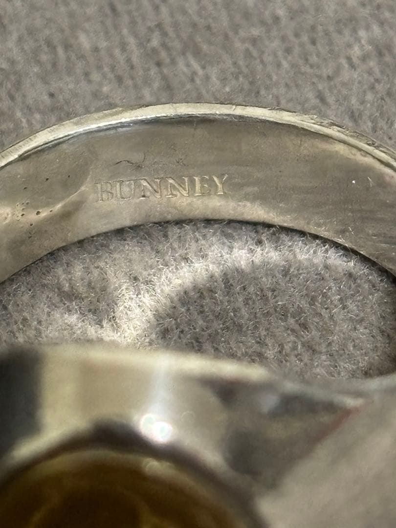 BUNNEY シグネットリング　9ct 925