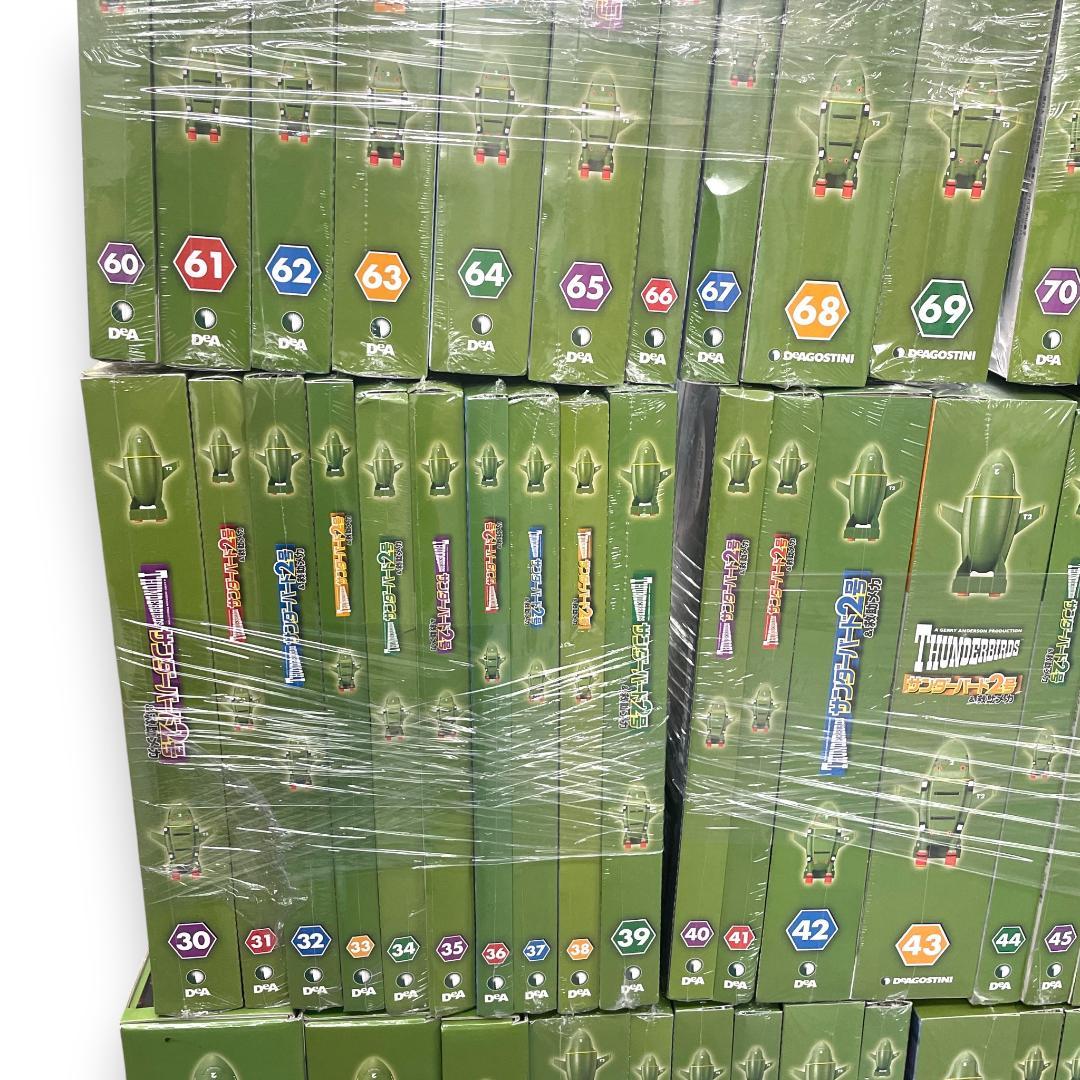 【未組立】デアゴスティーニ/ サンダーバード2号 1〜80巻+1号セット