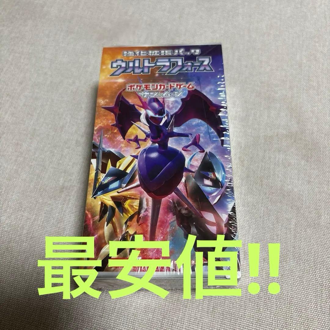 ウルトラフォース 未開封BOX シュリンク付き ポケカ